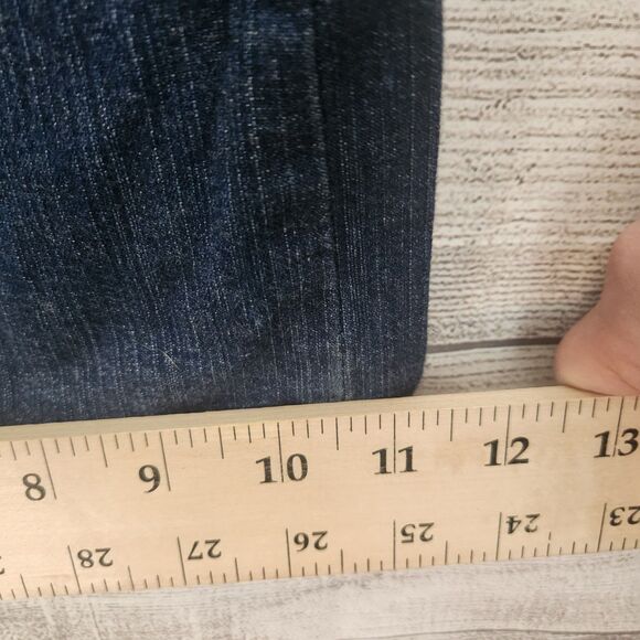 Ellos womans plus 30W dark wash denim jeans - Picture 7 of 12